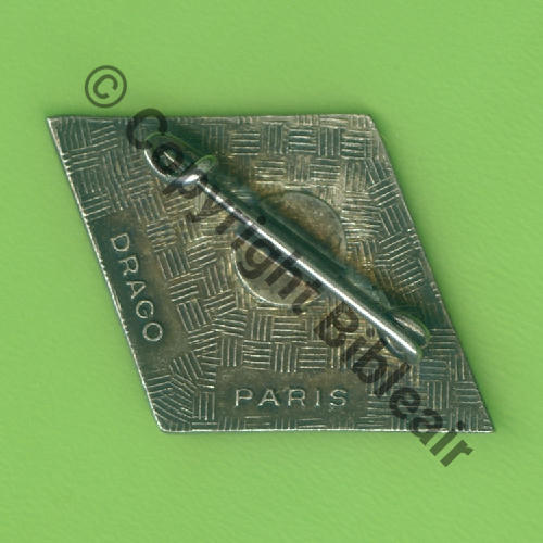 A0592  1970 A0592 SPA.84 RENARD 1eDRILLE 1.10  DrP+Bol Guilloche SNH Yeux Noirs.Blancs Email transluc Src.Y.GENTY 60Eur05.24 